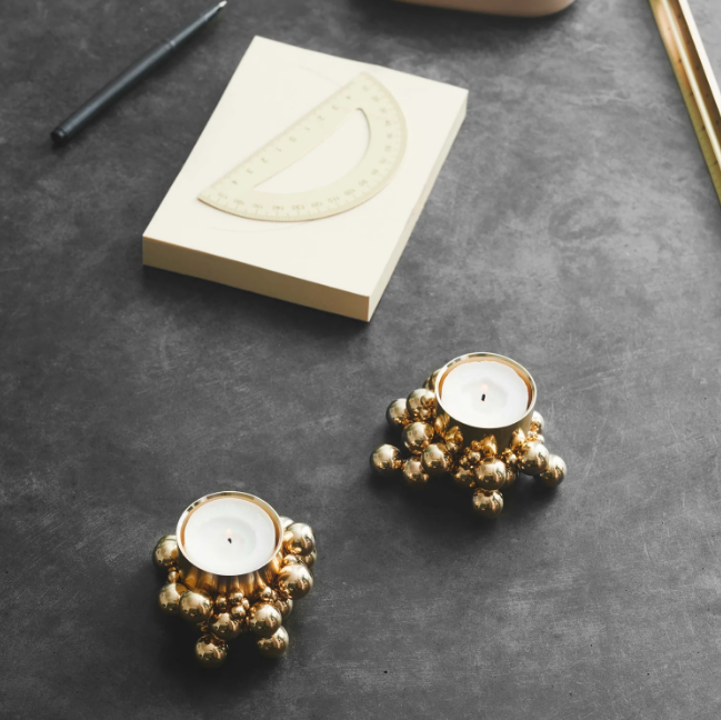 Molekyl Tealight, Brass