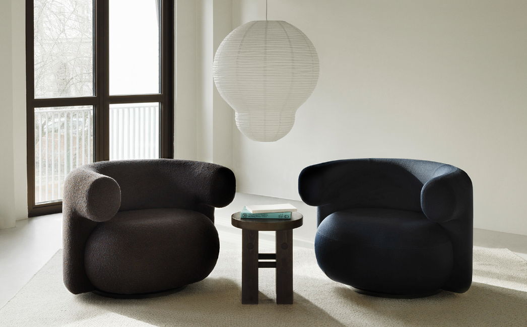 Burra Lounge Chair With Return,  Zero Fabric