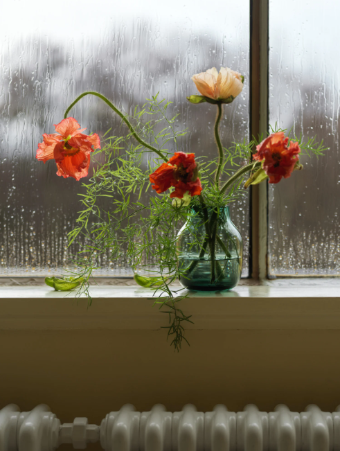 Silent Vase, Dark Green 5.9"