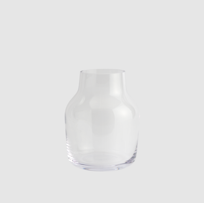 Silent Vase, Clear 5.9"