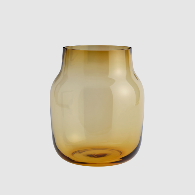 Silent Vase, Burnt Orange 7.8"
