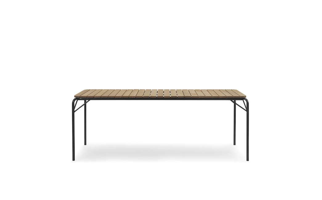 Vig Table 90 x 200 cm Robinia Black