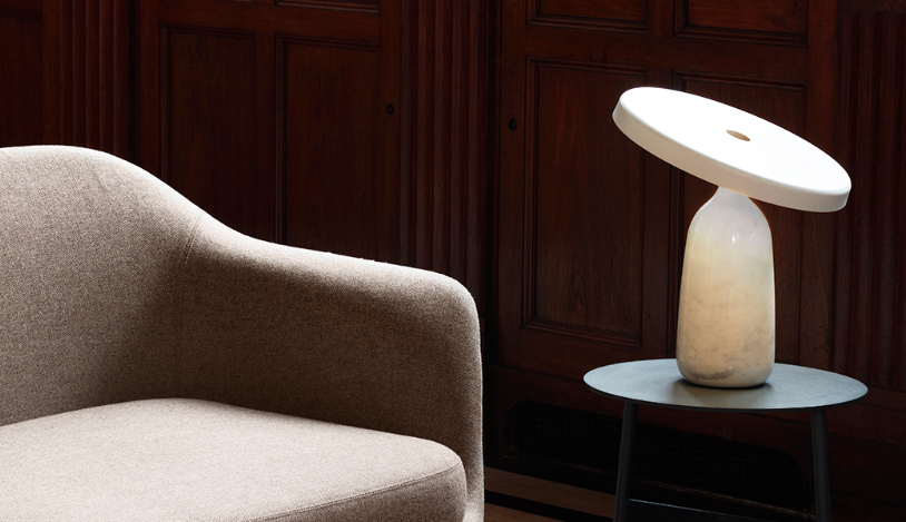 Eddy Table Lamp US, White