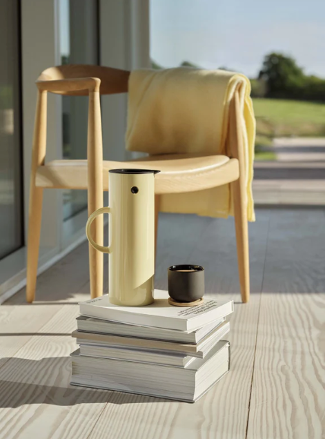 Theo Cup, with Coaster/Lid, Black