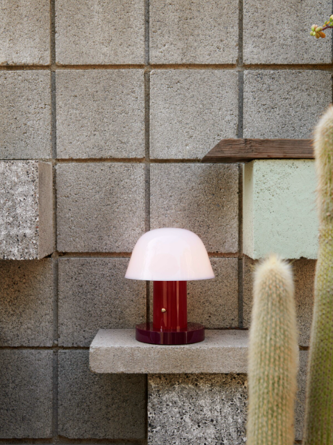Setago Portable Lamp JH27, Maroon/Grape