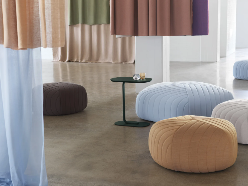 Relate Side Table, Solid Oak-Off White, 24"