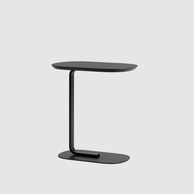 Relate Side Table, Black, 24"