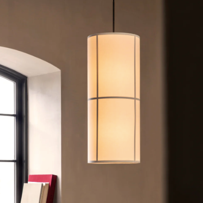 Hashira Pendant Lamp, Small, Raw Finish-Lighting-Audo-vancouver special