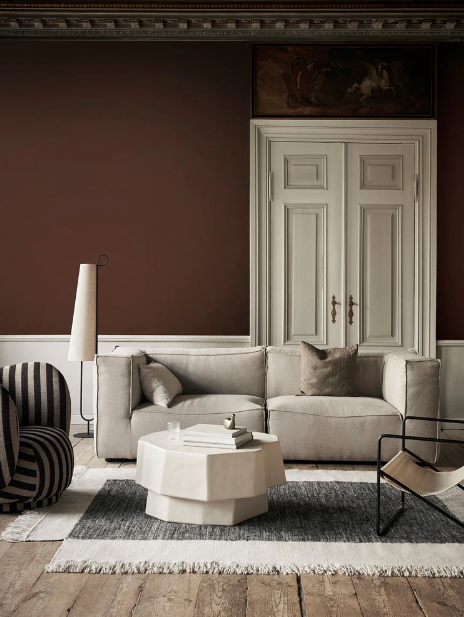Counter Rug, Charcoal/Off-White, 200 x 300 cm