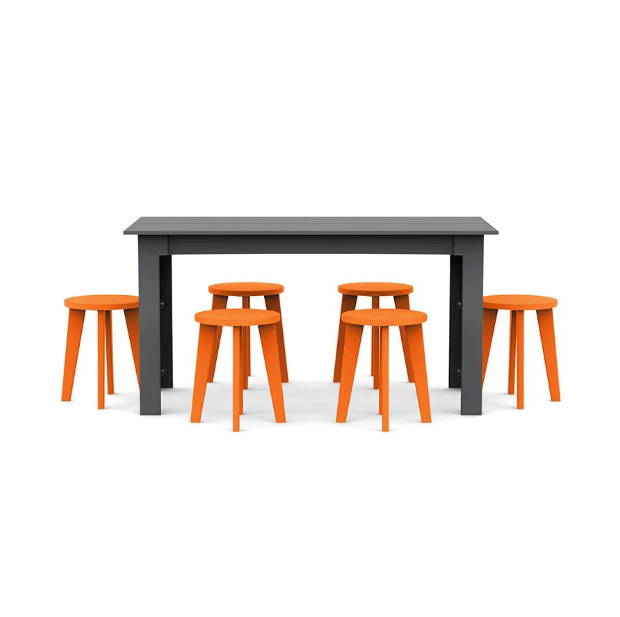 Norm Dining Stool, Driftwood