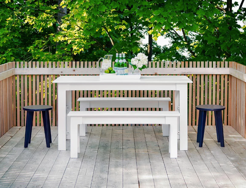 Norm Dining Stool, Driftwood