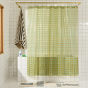 Sun Shower Curtain 2x2 Olive