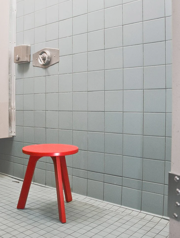 Milk Stool, Sage Green