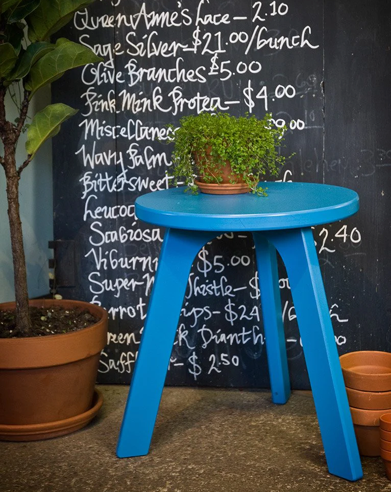 Milk Stool, Sage Green