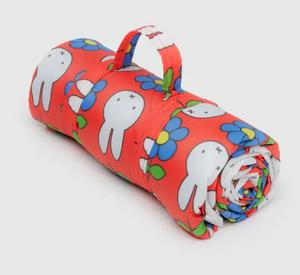 Puffy Picnic Blanket - Flower Miffy