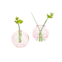 Bubble Vase, Mini, Pink / Green