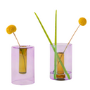 Reversible Glass Vase - Small - Lilac / Peach