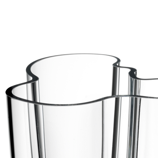 Aalto Vase 9.88", Clear