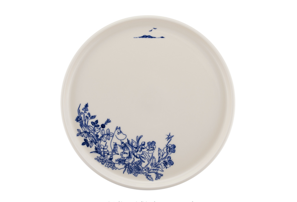 Moomin Dining Plate 25cm, Haru