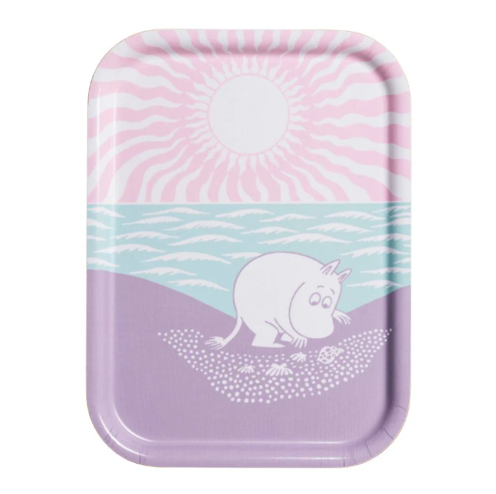 Moomin Tray 27cm x 20cm, Beach Day