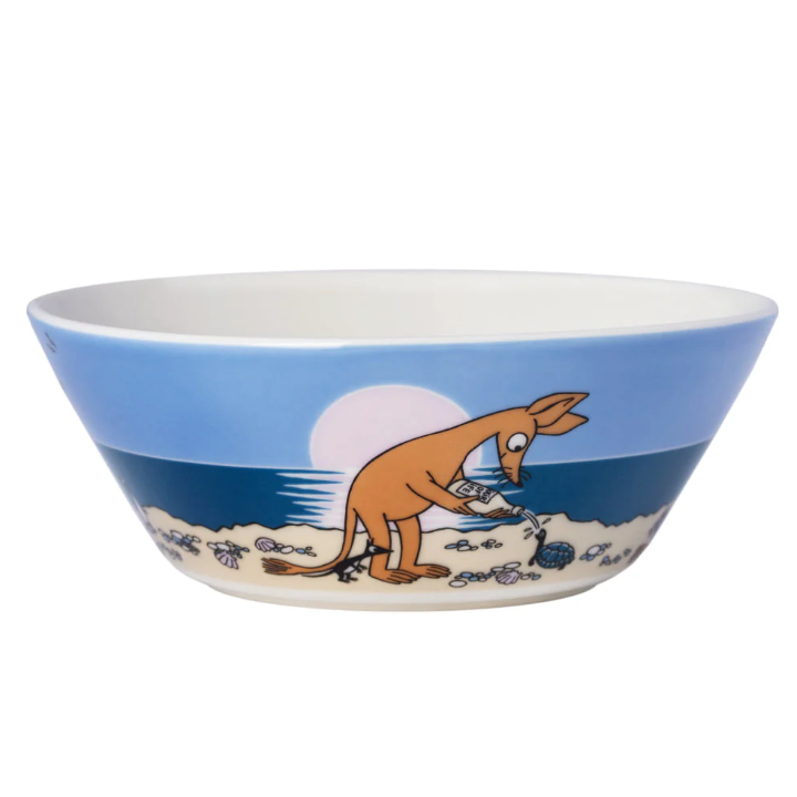 Moomin Bowl 15cm, Sniff Blue