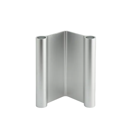 Pair Candleholder, 7" Aluminum