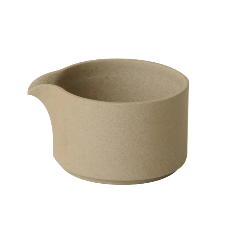 Hasami Porcelain Creamer, Brown