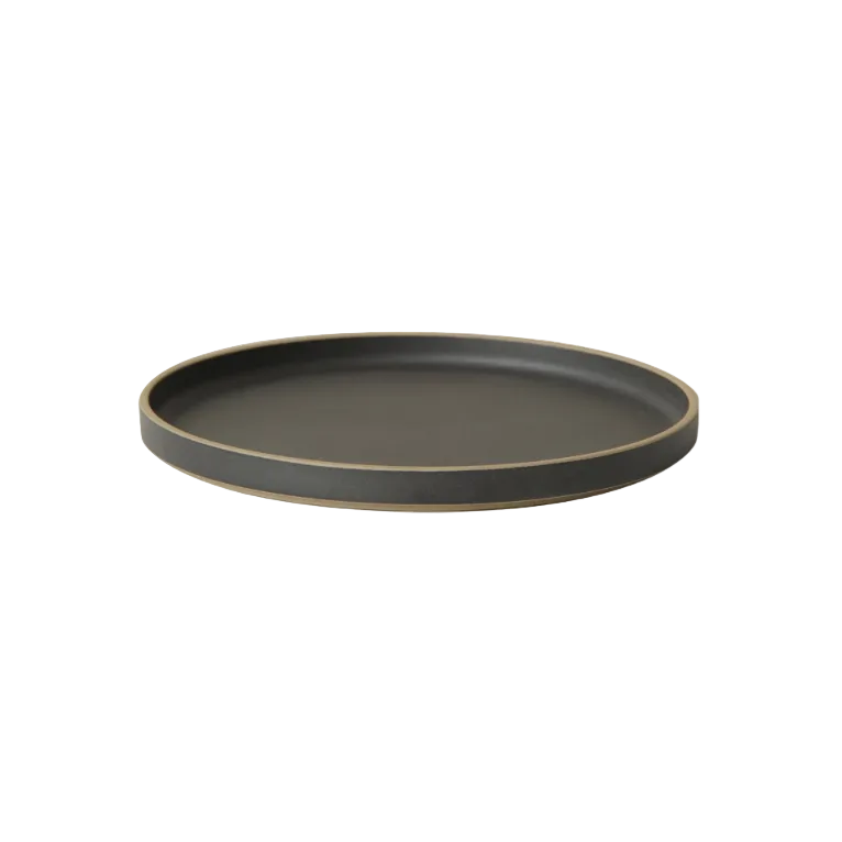 Hasami Plate, 10.9" Black