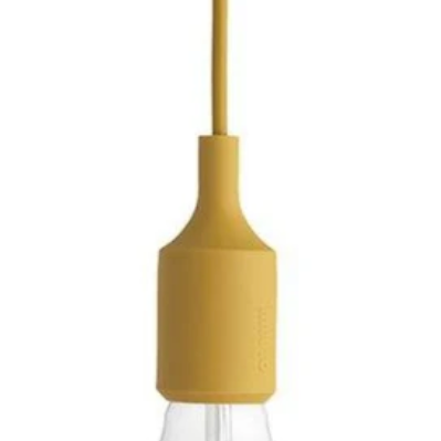 E27 Light, Mustard, LED