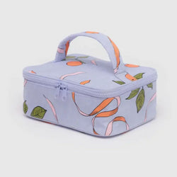Small Cosmetic Case - Apricots & Ribbons