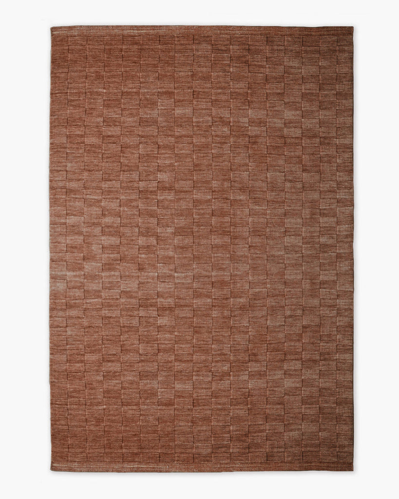 MK Tile Rug, 6"x9", Sumac