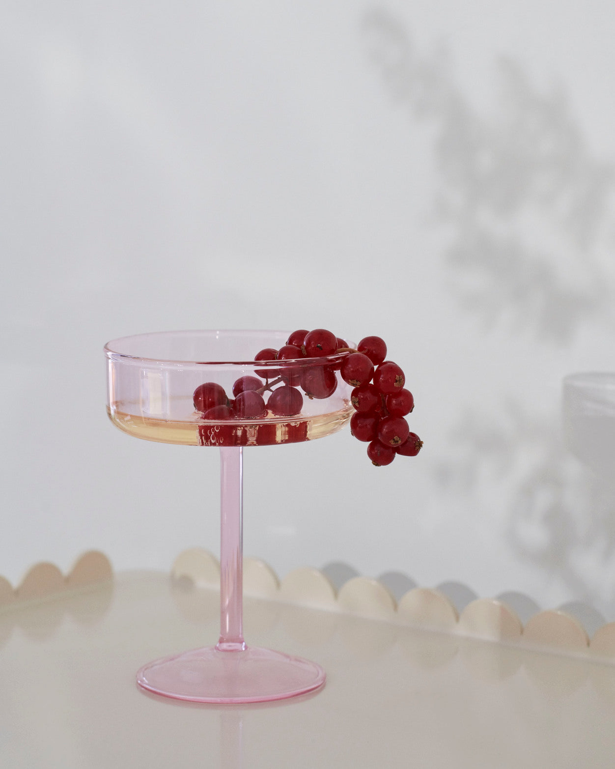 tint coupe glasses, pink