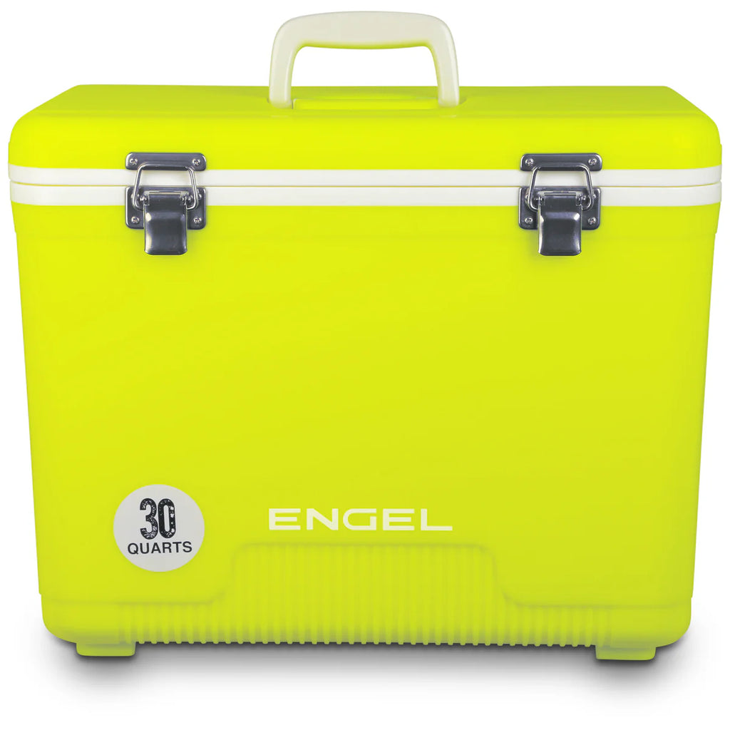 Cooler + Dry Box w/Strap, 30qt - Yellow