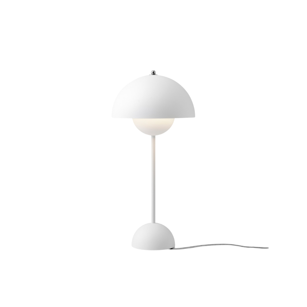 Flowerpot Table Lamp, VP3 Matte White