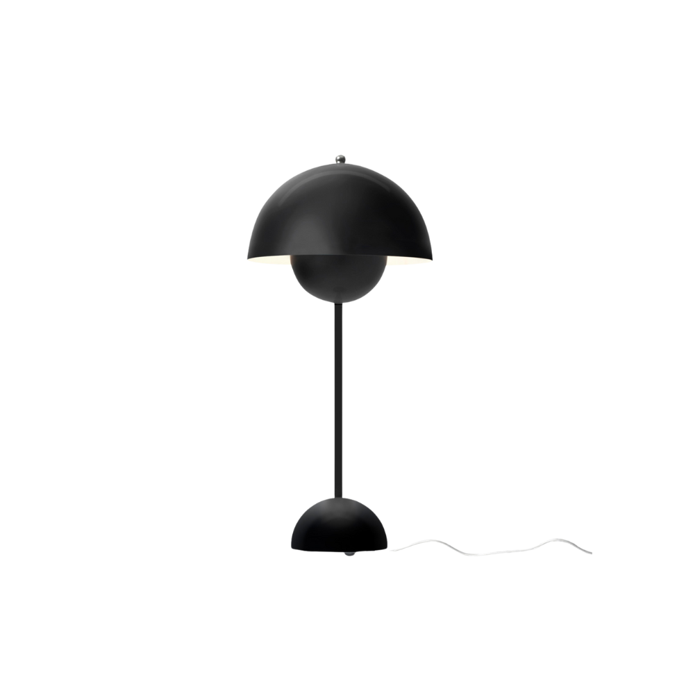 Flowerpot Table, VP3, Matt Black