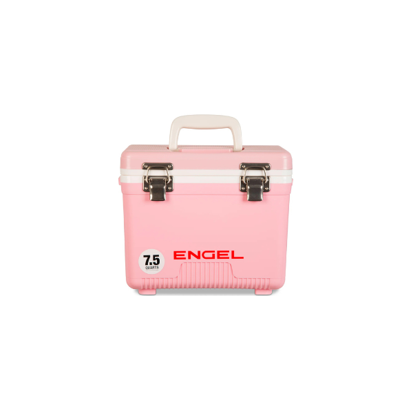 Cooler + Dry Box w/ Strap 7.5qt - Pink