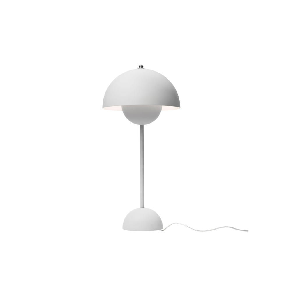 Flowerpot Table Lamp VP3, Matte Grey