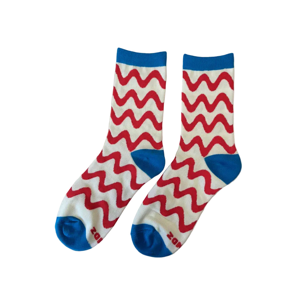 Graphic Socks, Wavy Mood