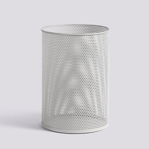 perforated bin, grey, large