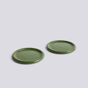 Large Barro plate, Green, Set/2