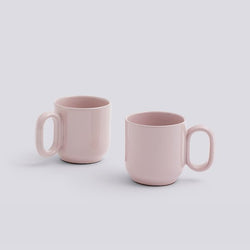 barro mugs, pink, set/2
