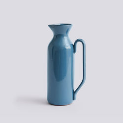 barro jug tall, blue