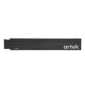 Folding Ruler, beech, black lacquered, 78 3/4"