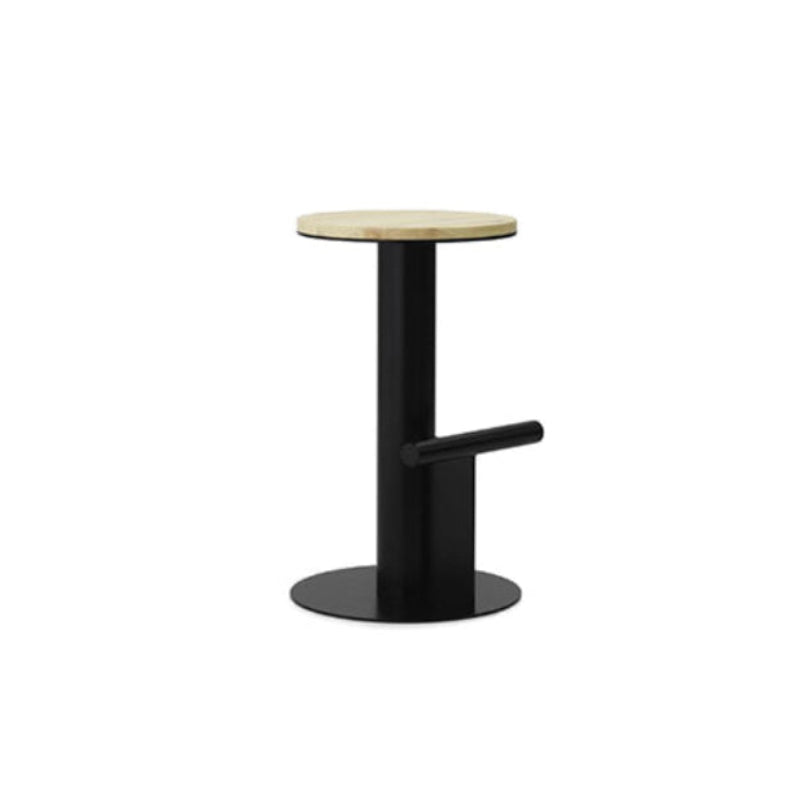 Pole Stool 65cm, Pine/Black