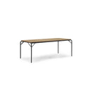 Vig Table 90 x 200 cm Robinia Black