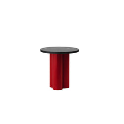 Dit Table Bright Red, Nero Marquina Top