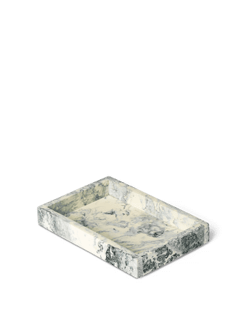 Mist Tray 10 x 15 cm, Emerald Off-White