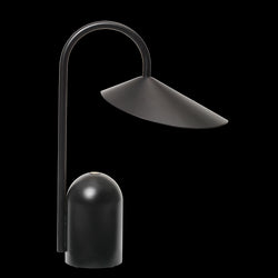Arum Portable Lamp, Black