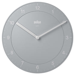 Braun Wall Clock, Large Grey