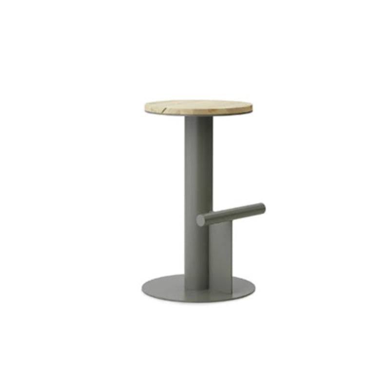 Pole Stool 65cm, Pine/Grey